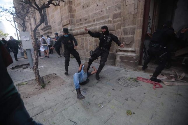 ¿Por qué reprimieron a los manifestantes?