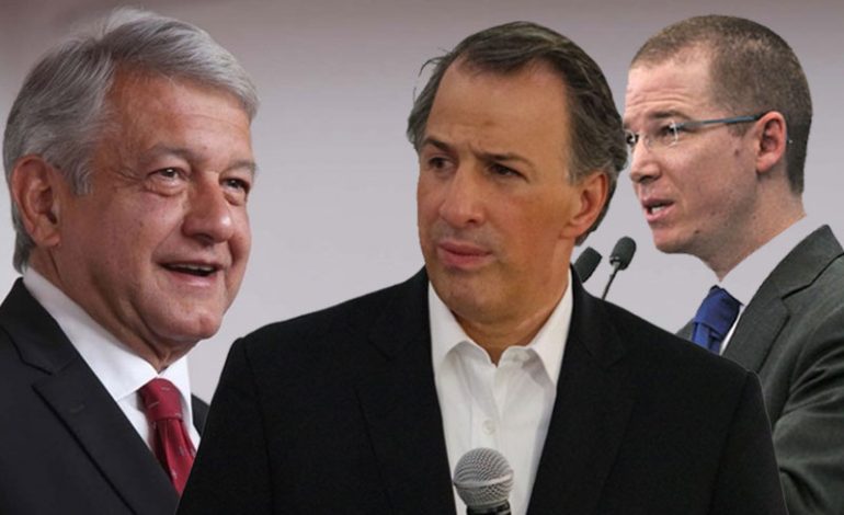 AMLO, Anaya y Meade. El inicio de la feroz batalla por la silla presidencial