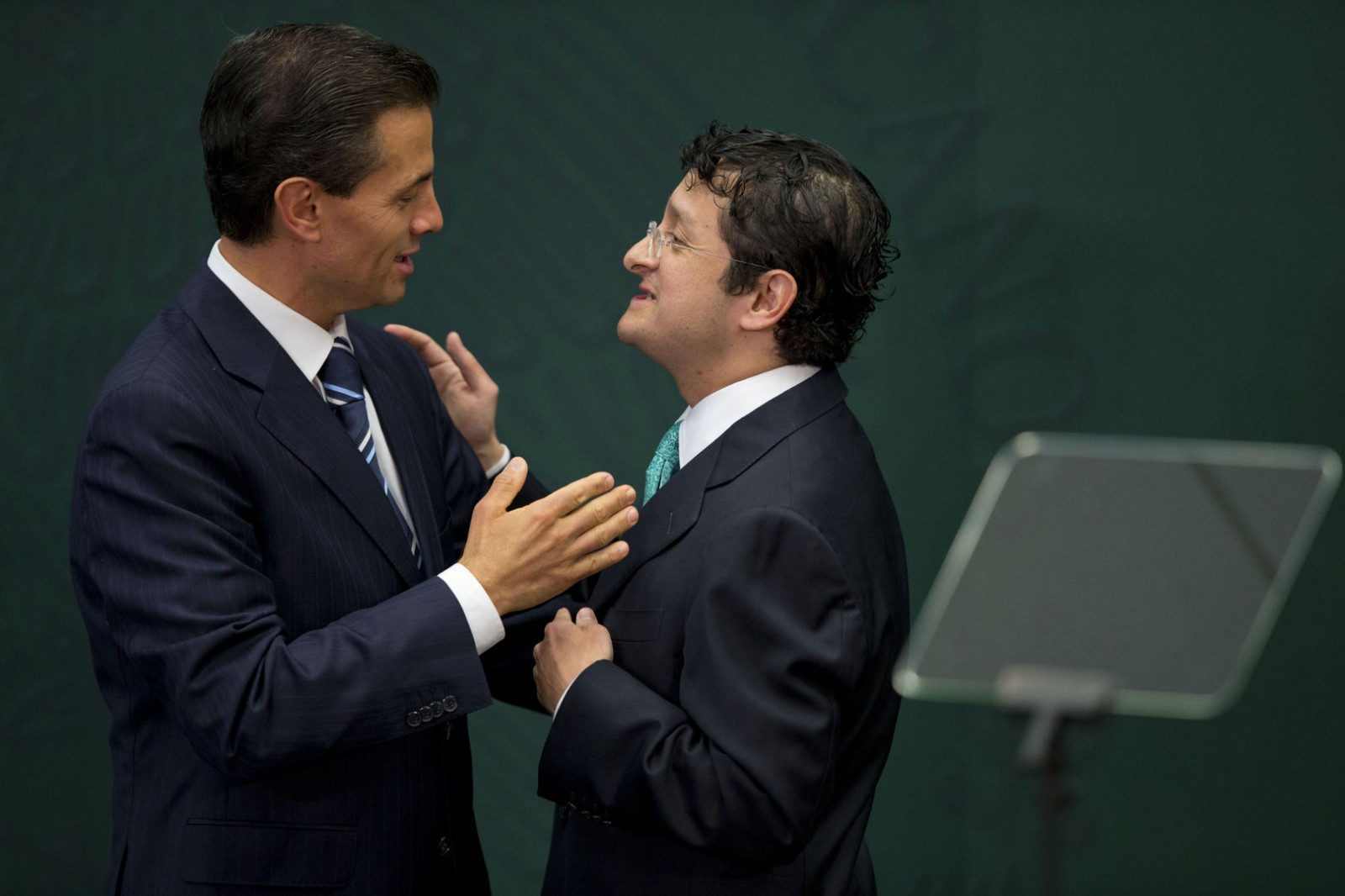 Peña Nieto y Virgilio Andrade