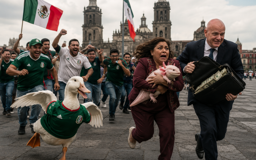 El pato Merlín contra todo el aparato
