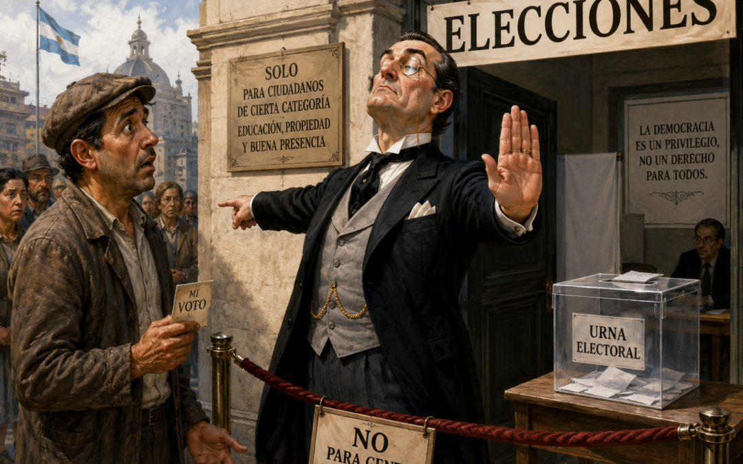Vienen a quitarte tu voto