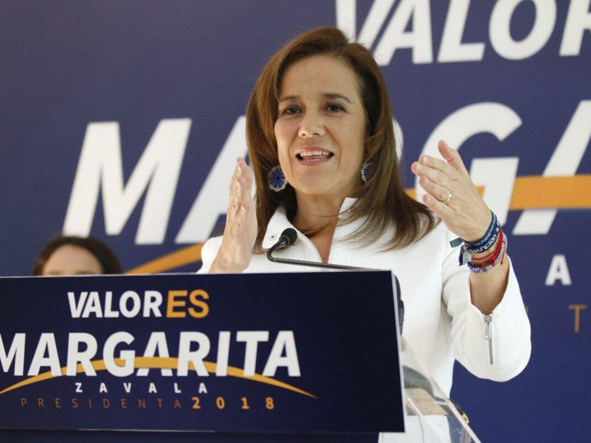Margarita Zavala quiere ser la esposa de Calderón