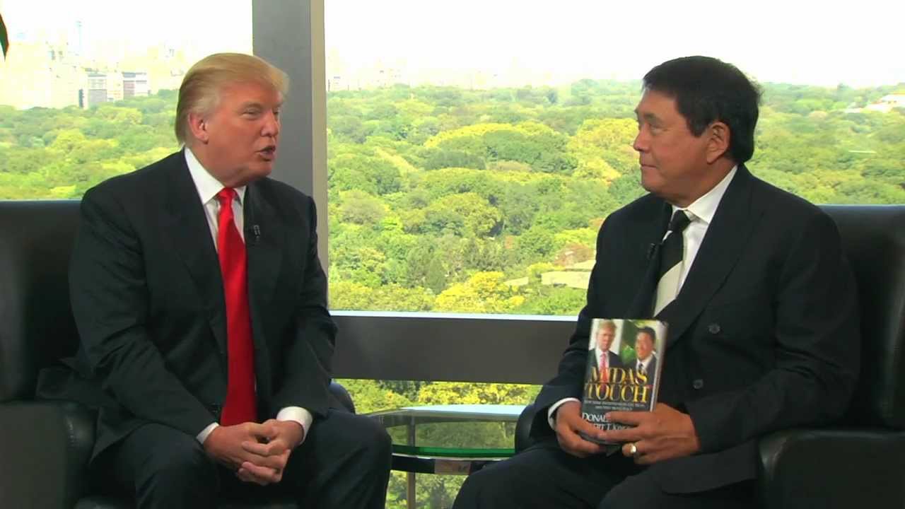 Robert Kiyosaki y Donald Trump